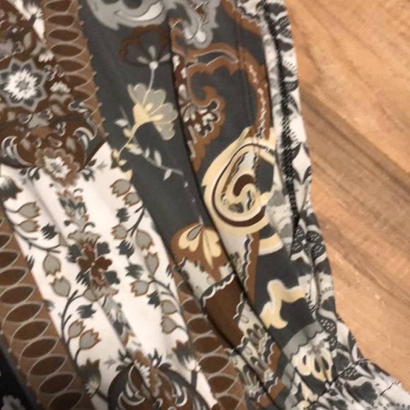 Joci and I brown paisley dress size small - Picture 4 of 11